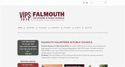 Desktop Screenshot of falmouthvips.org